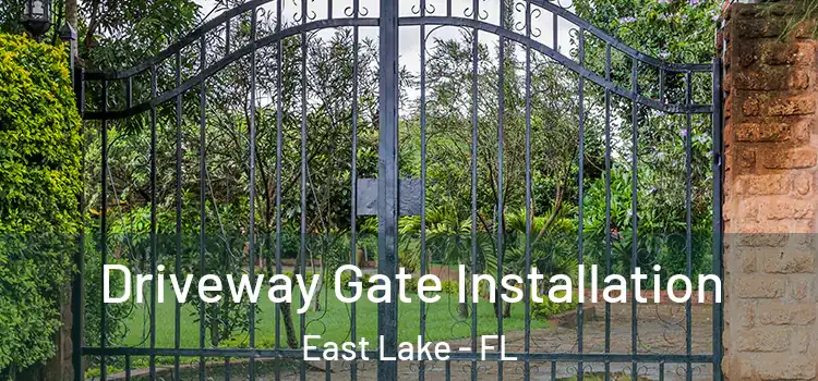  Driveway Gate Installation East Lake - FL