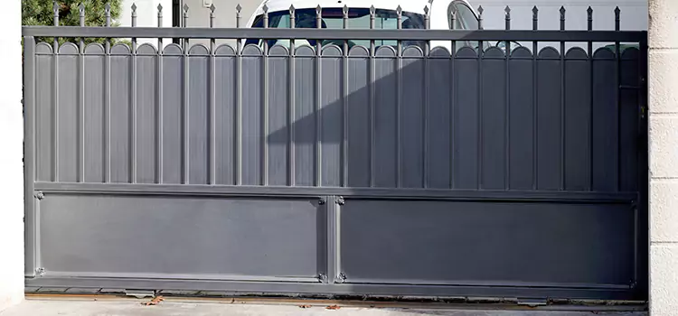 Metal Driveway Gate Installation East Lake